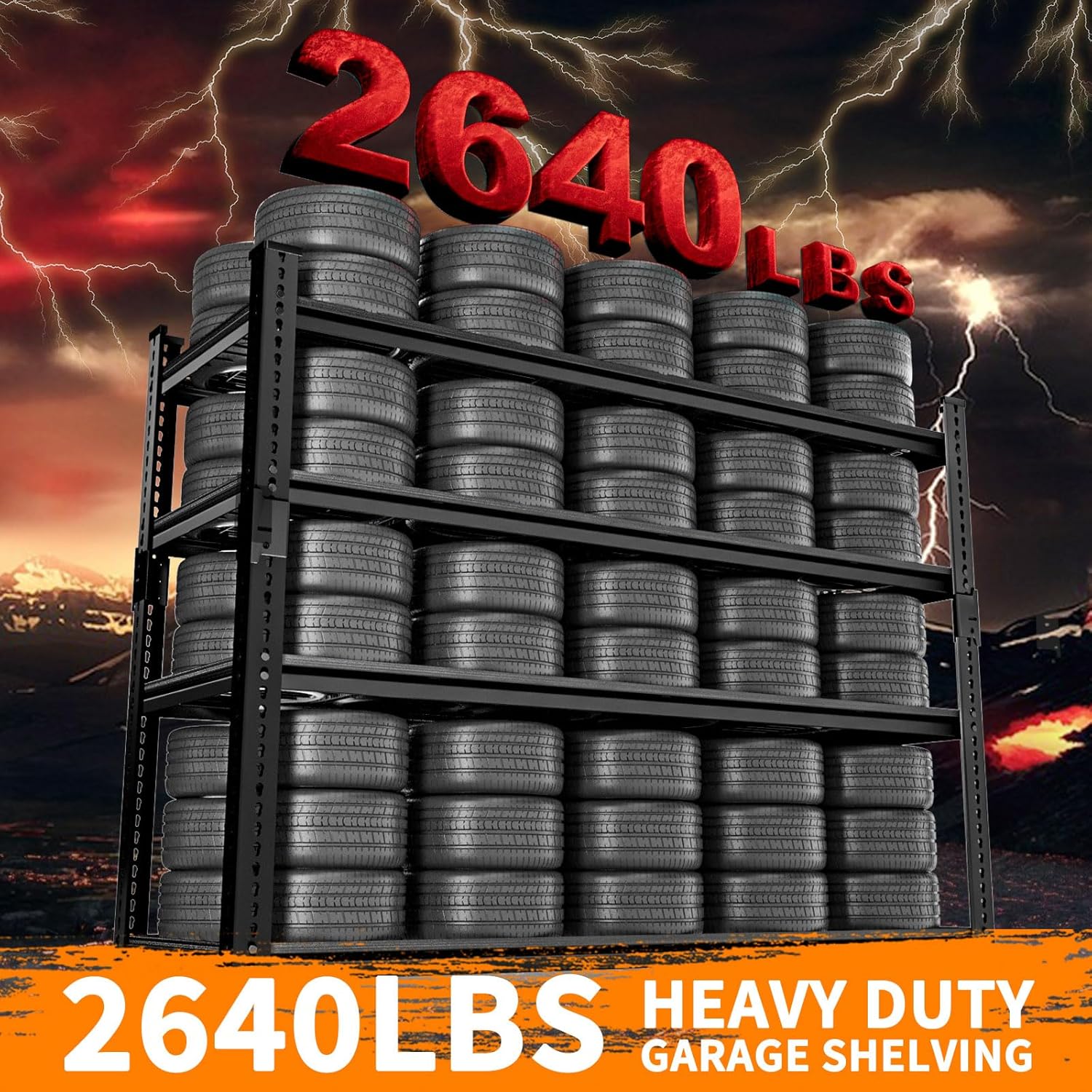 48" x 18" x 60" Storage Rack Heavy Duty