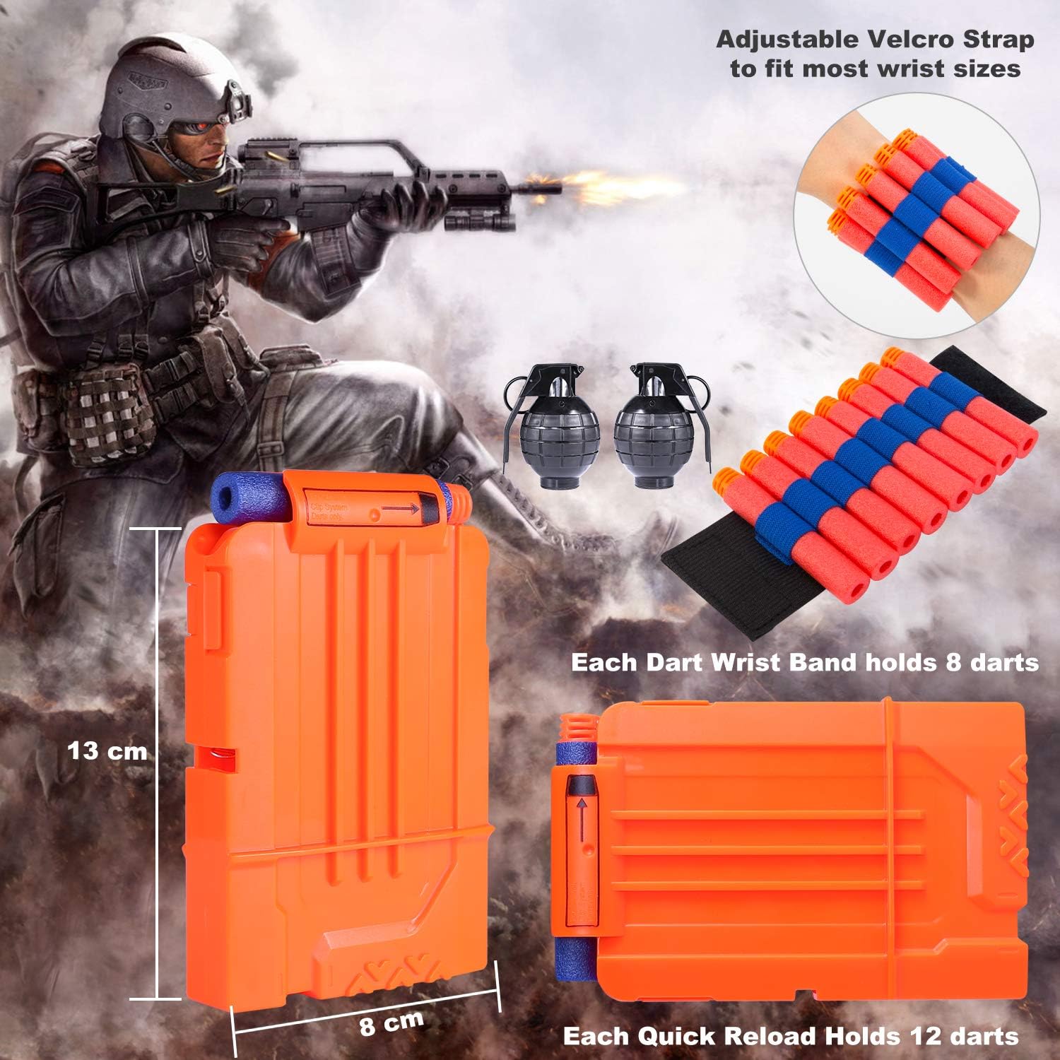 2 Pack Kids Tactical Vest Kit