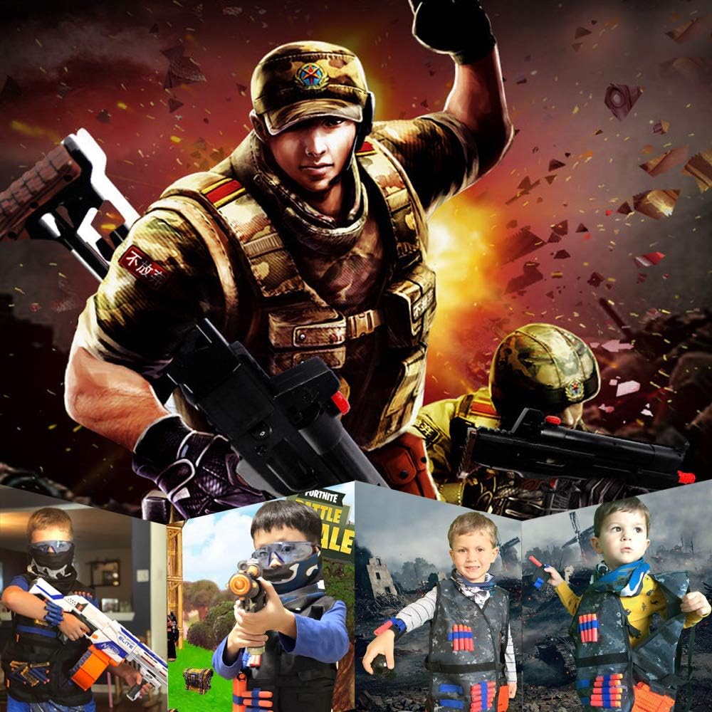 2 Pack Kids Tactical Vest Kit