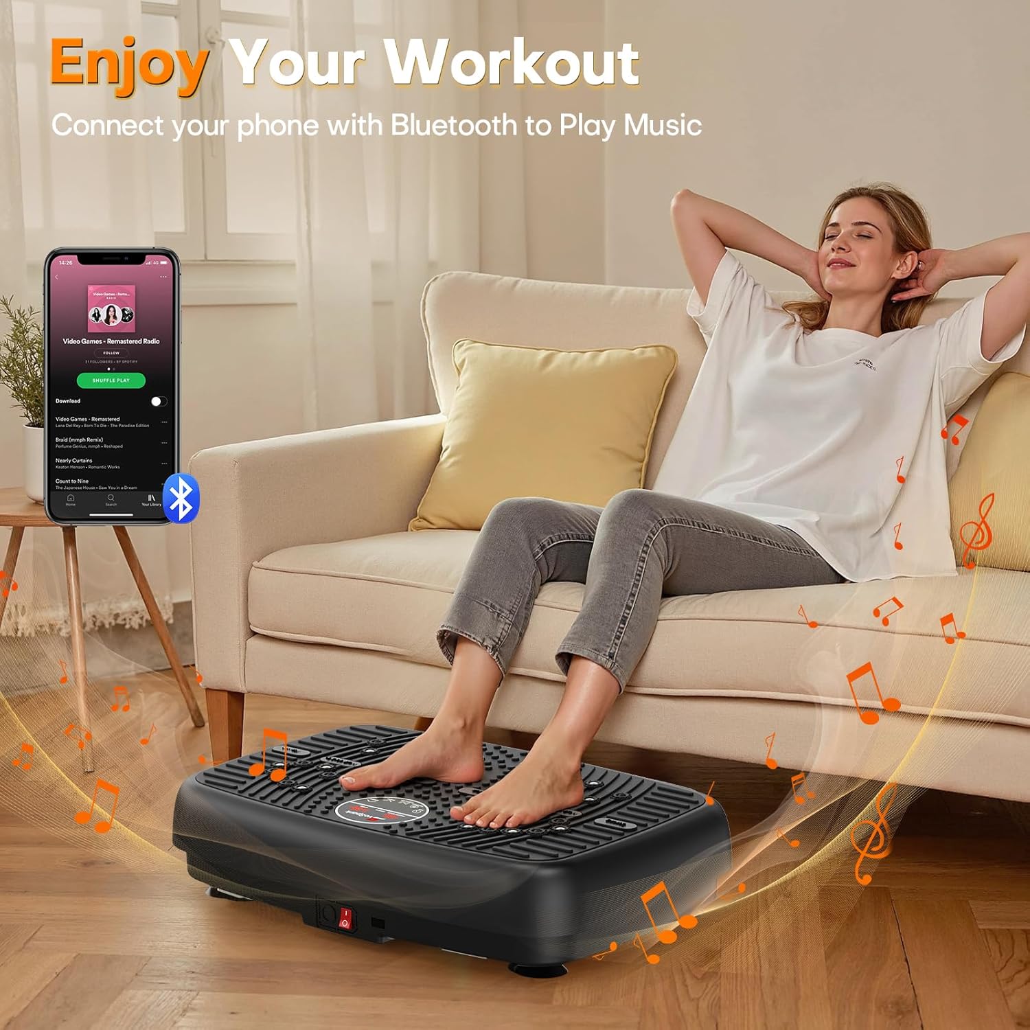 Vibration Plate Exercise Machine