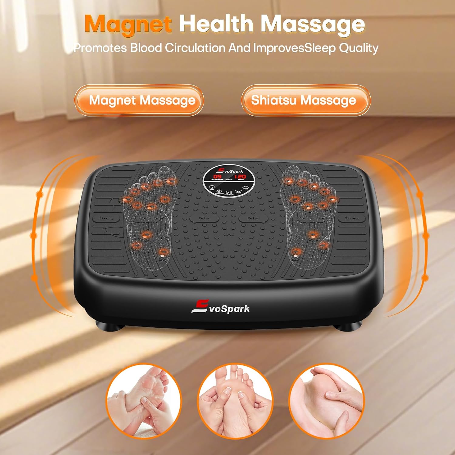 Vibration Plate Exercise Machine