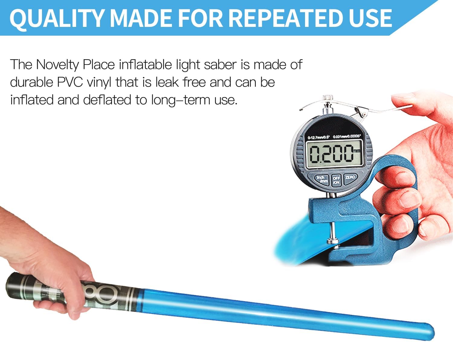8 Pack Inflatable Lightsaber Toys