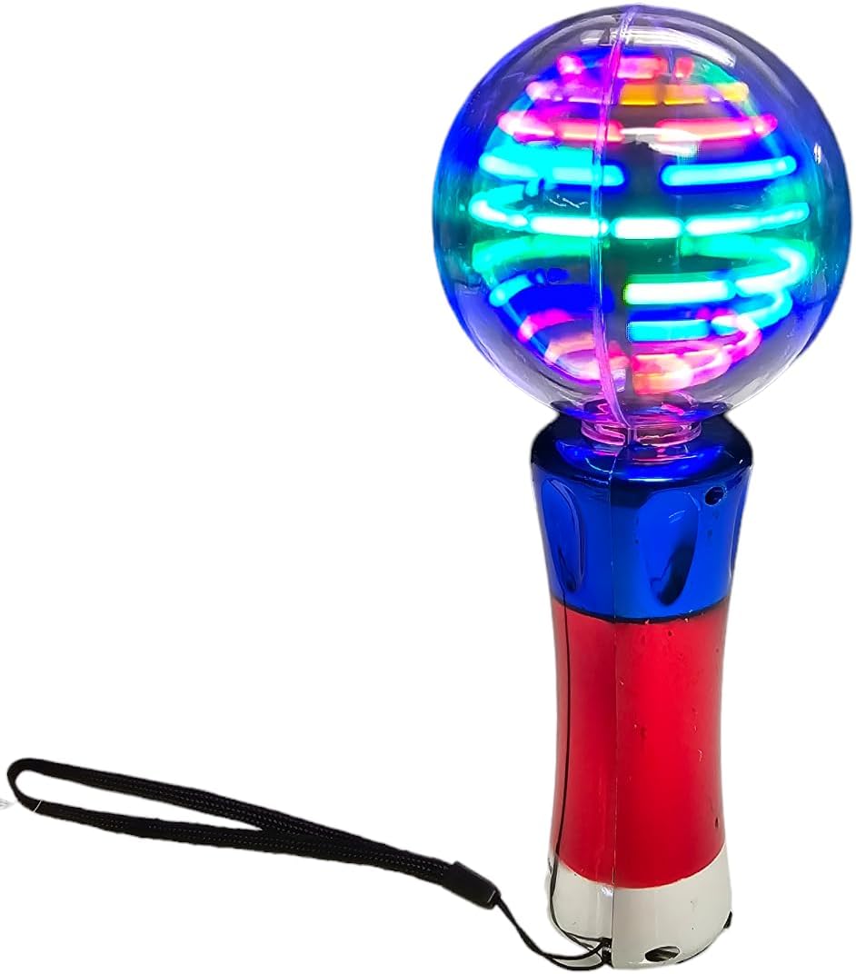 Illuminated Star Spinning Ball