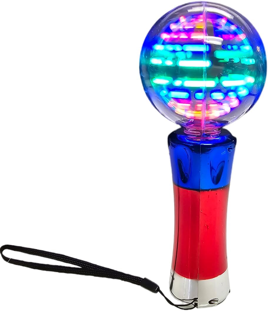 Illuminated Star Spinning Ball