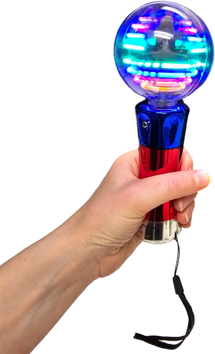 Illuminated Star Spinning Ball