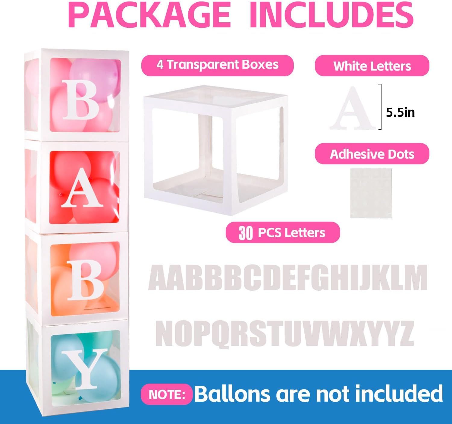 Baby Box with 26 Letters