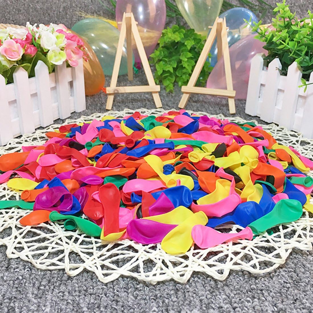 17 Water Balloons, Refillable Nozzle
