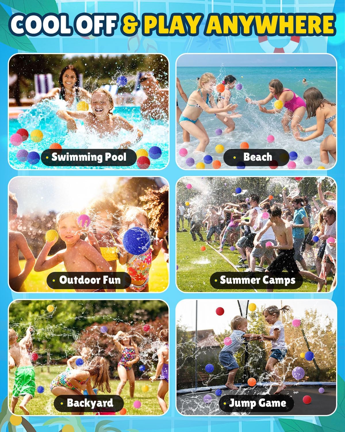 Outdoor Splash Balls