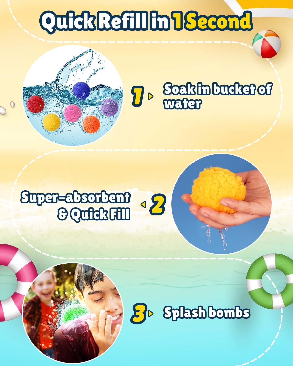Outdoor Splash Balls