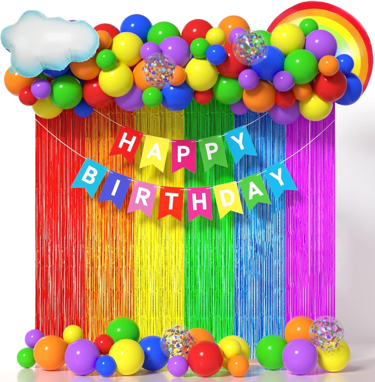 Rainbow Birthday Decorations