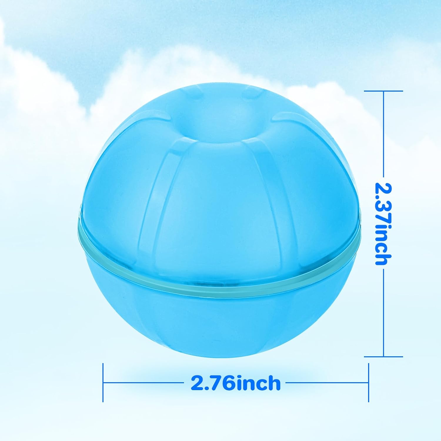 12 Pcs Magnetic Water Balloons, Quick Fill Self-Sealing