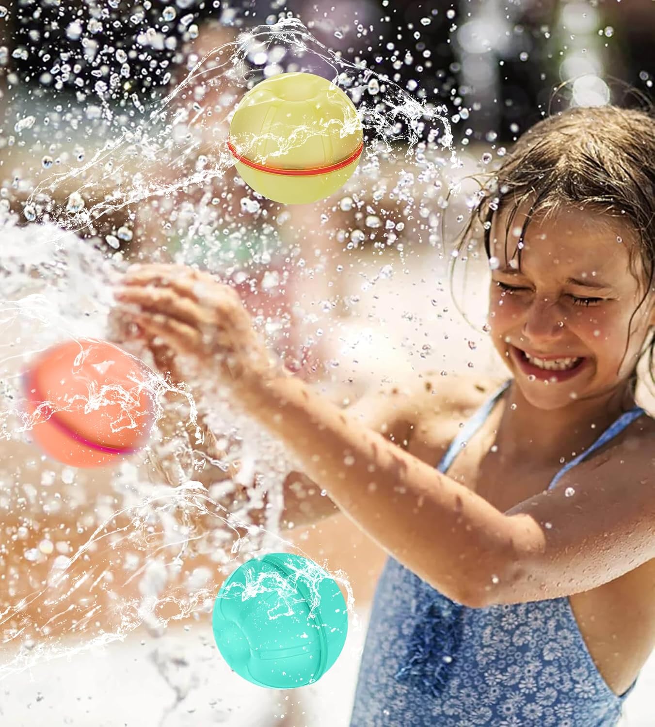 12 Pcs Magnetic Water Balloons, Quick Fill Self-Sealing