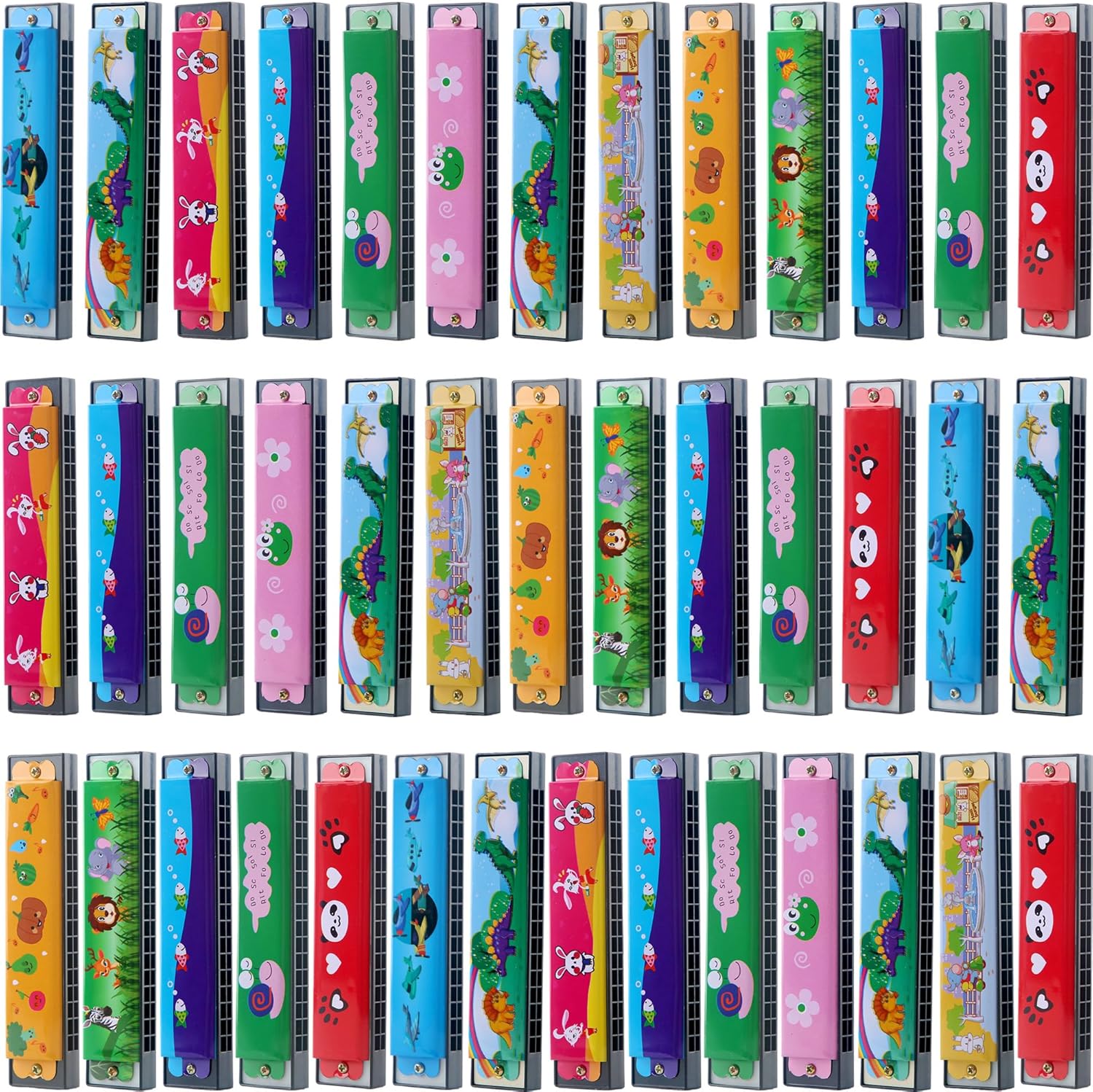Hole 30 Harmonica Toys, Double Row