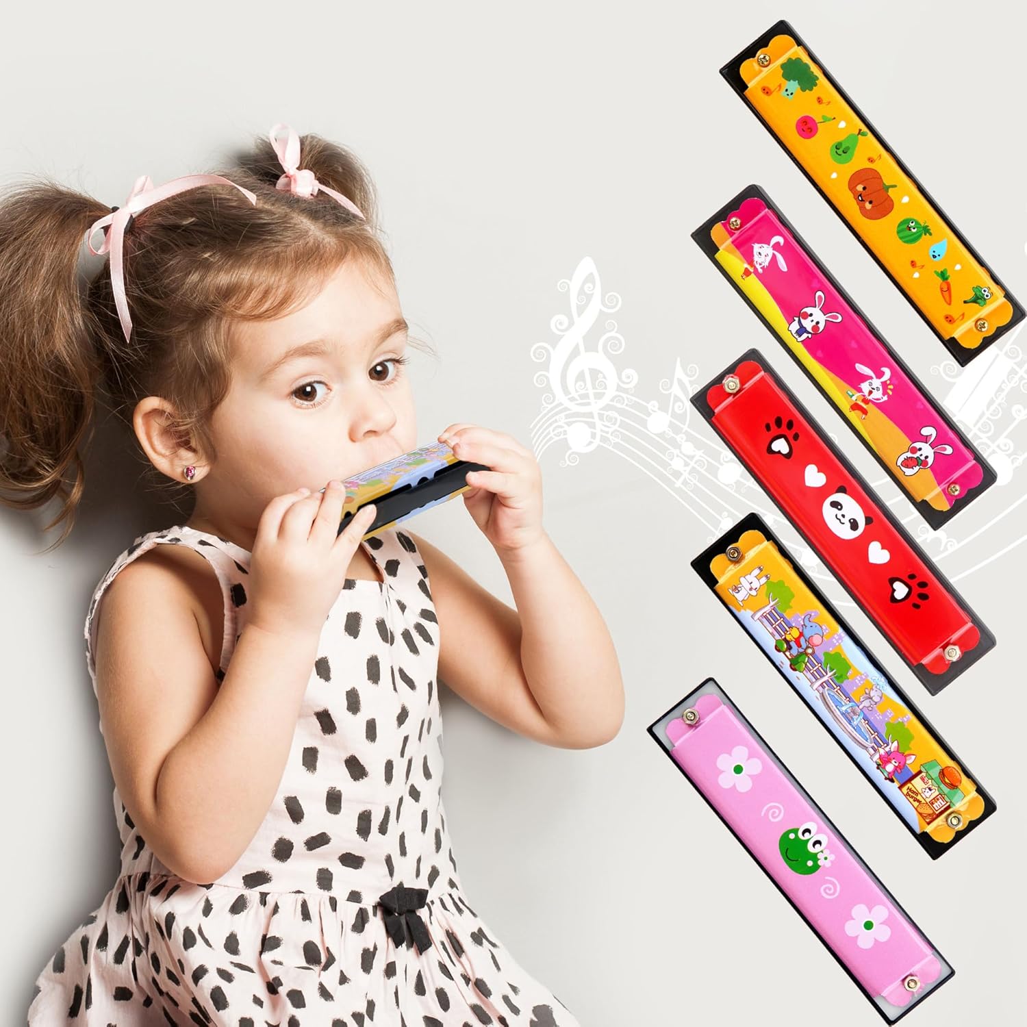 Hole 30 Harmonica Toys, Double Row