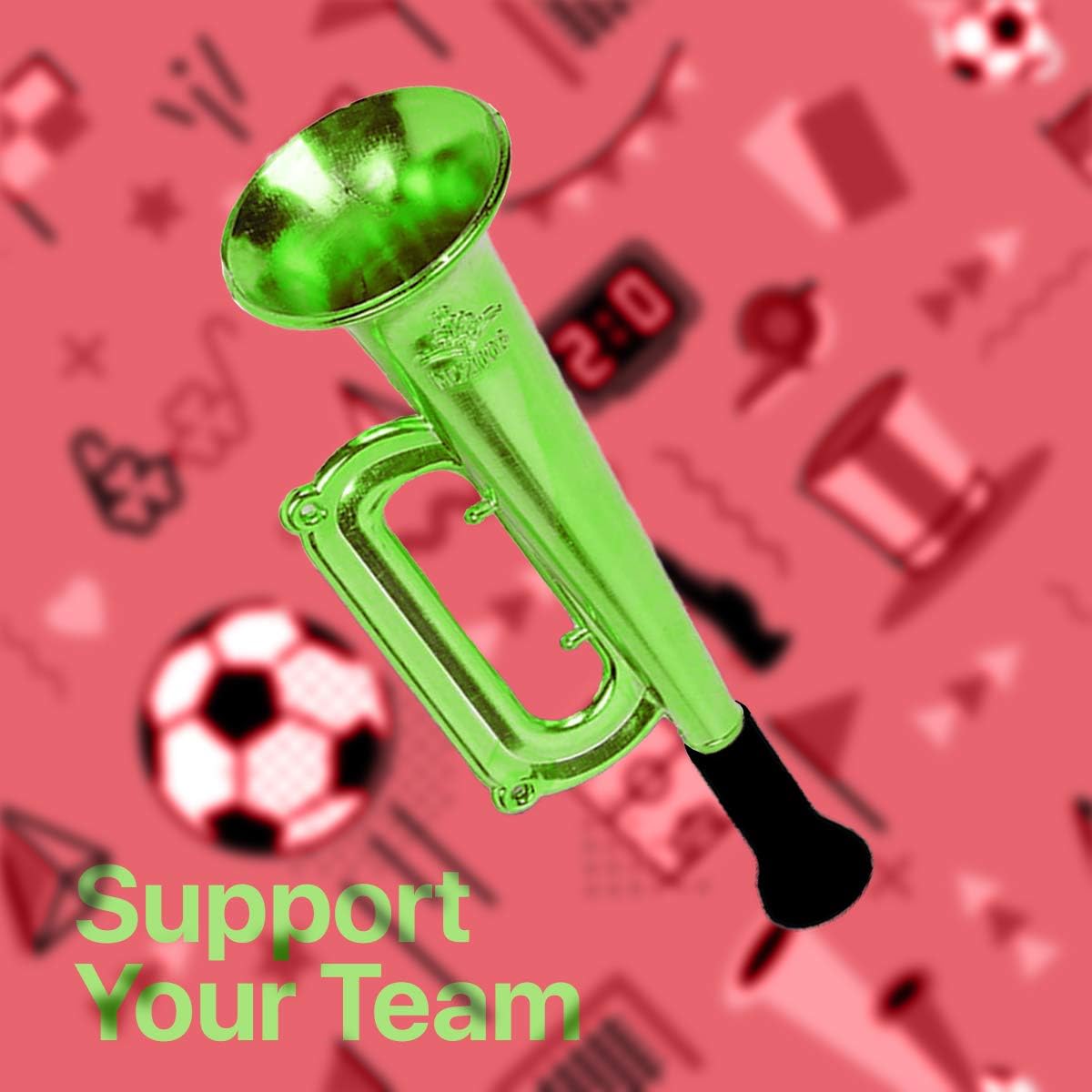 Pack Metal Trumpet Toys Set