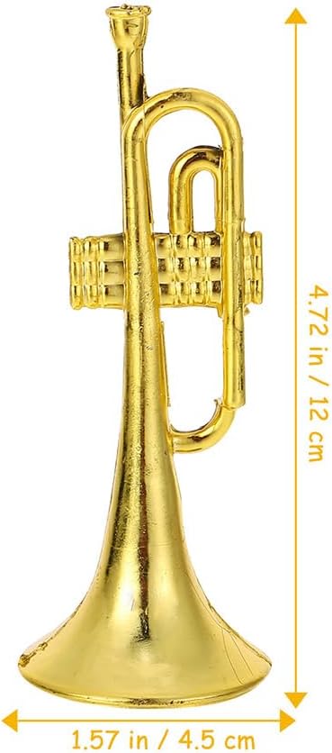 24 Pieces Mini Plastic Trumpet