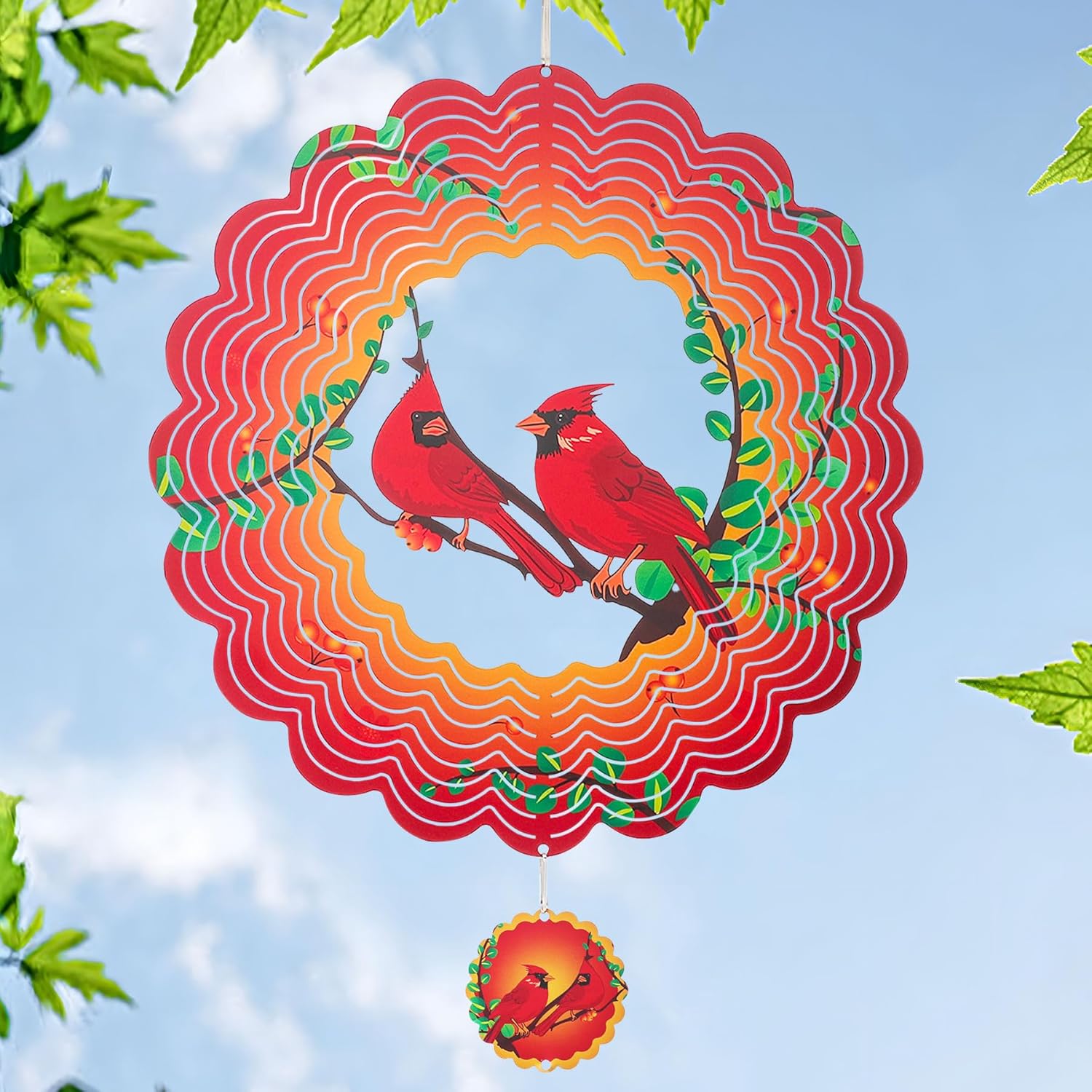 Cardinal Wind Spinners