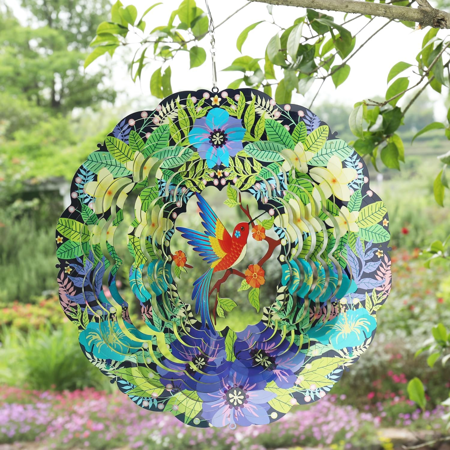Hummingbird Outdoor Hanging Windturner