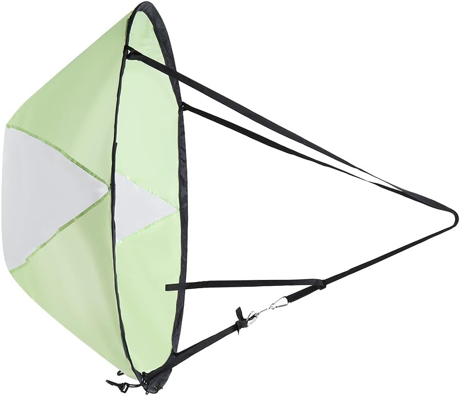 Durable Kayak Sail with Clear Window, Compact, Portable
