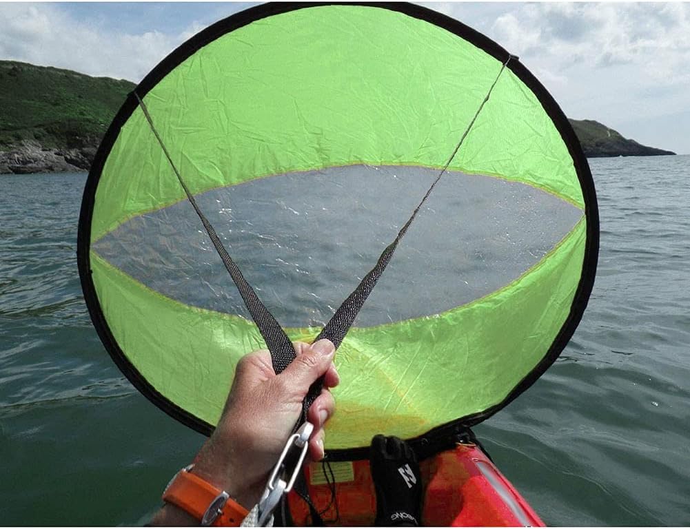 Durable Kayak Sail with Clear Window, Compact, Portable