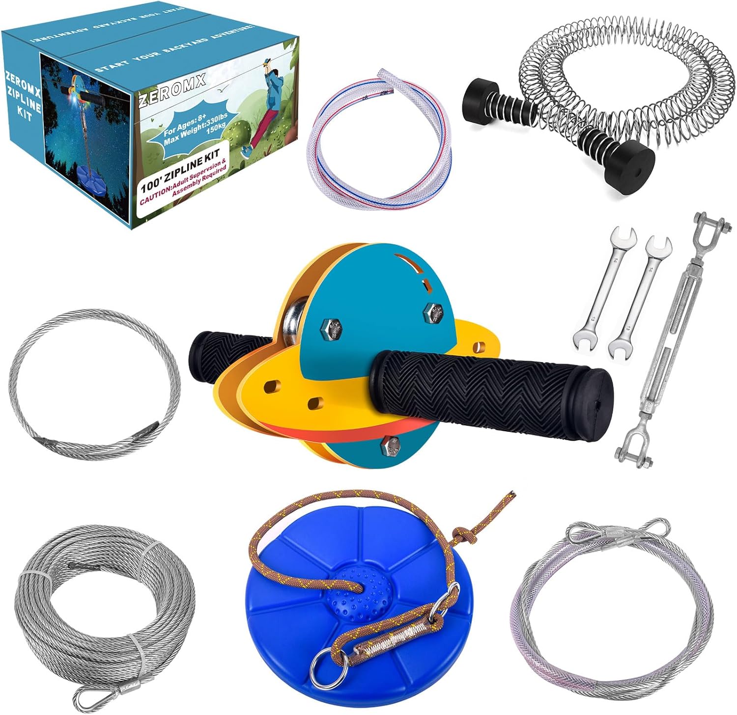 100ft Zip Line Kit