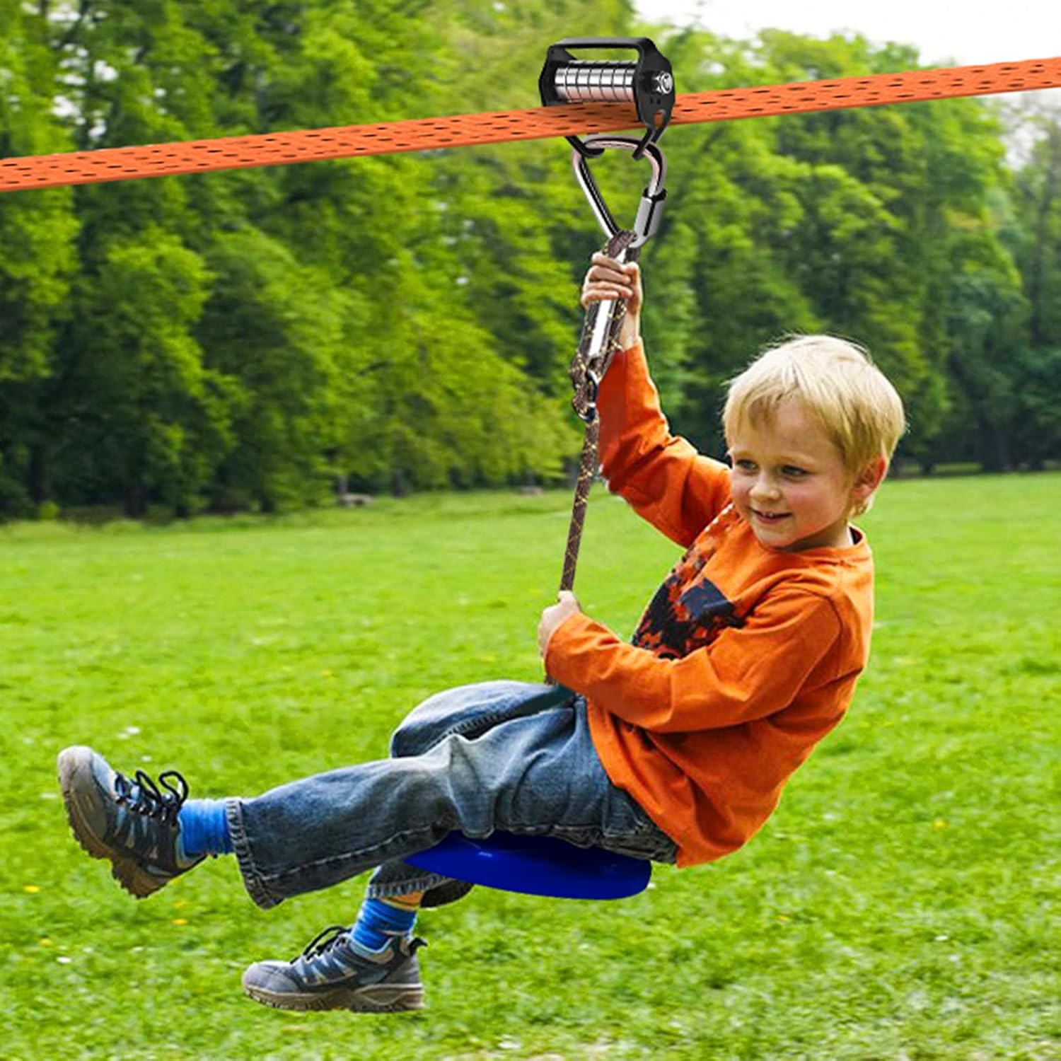 Kids Outdoor Toys Zip Line