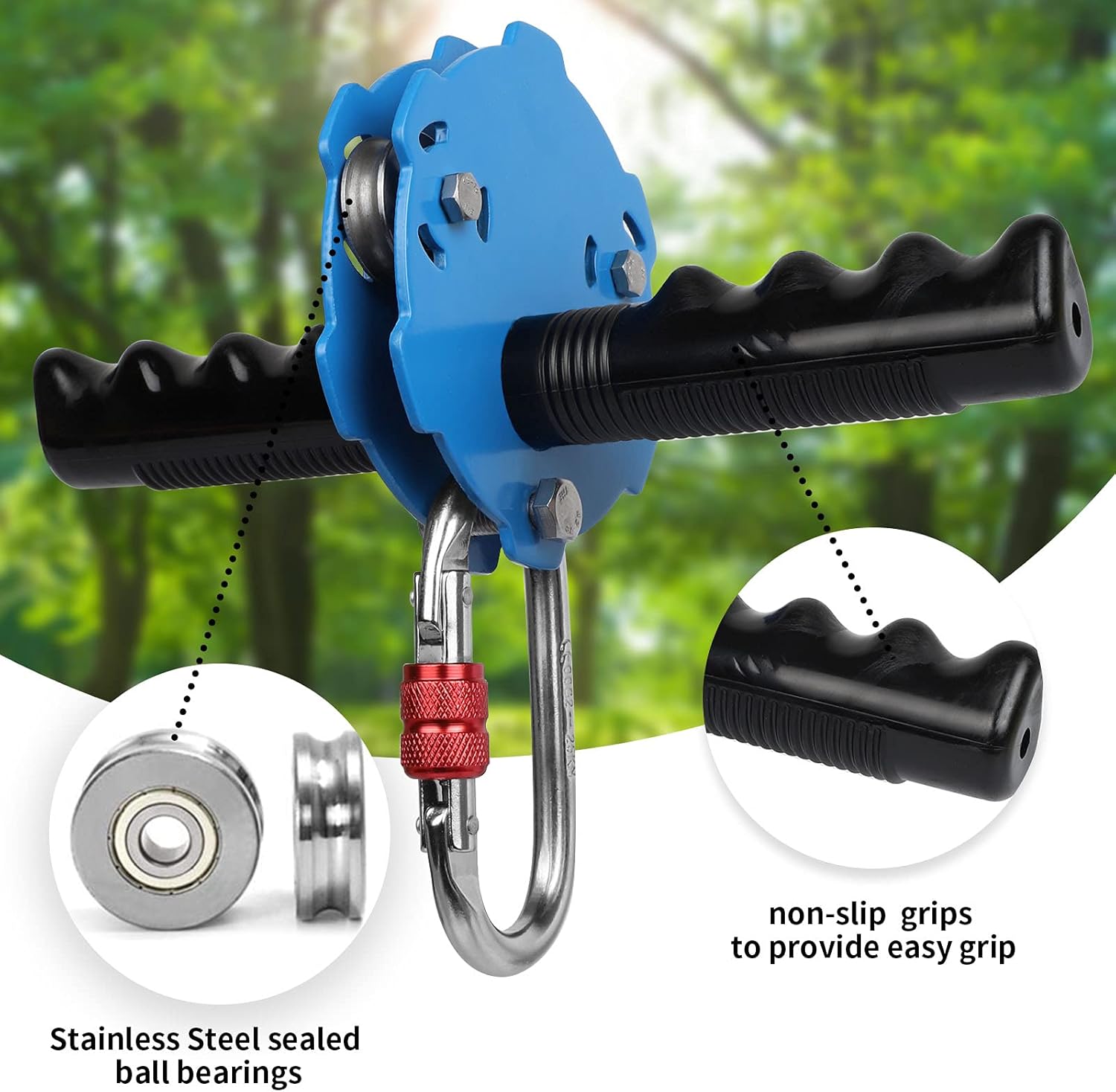 Backyard Zip Line Kit 90 ft