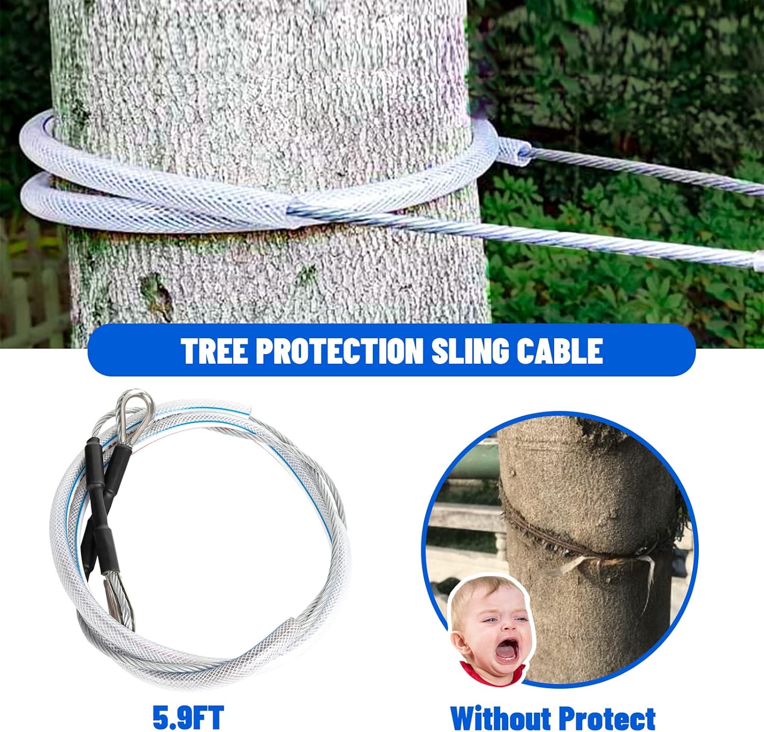 Zipper line for children and adults outdoors