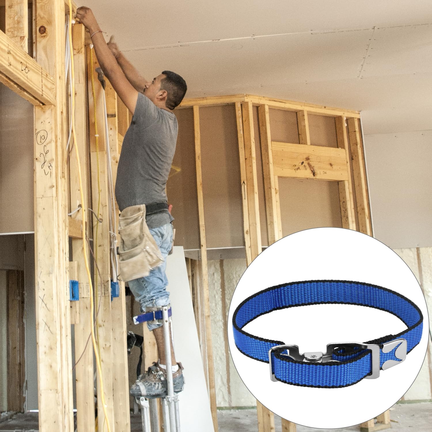 2 Sets Stilts Straps Kit