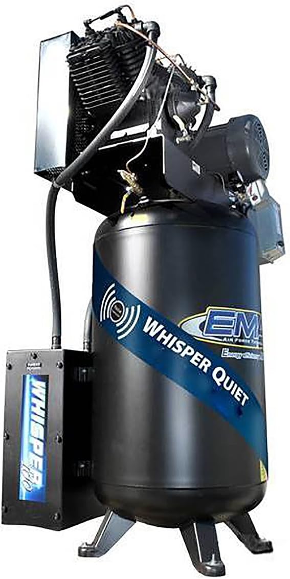 10 HP 80 gal Vertical Quiet Air Compressor