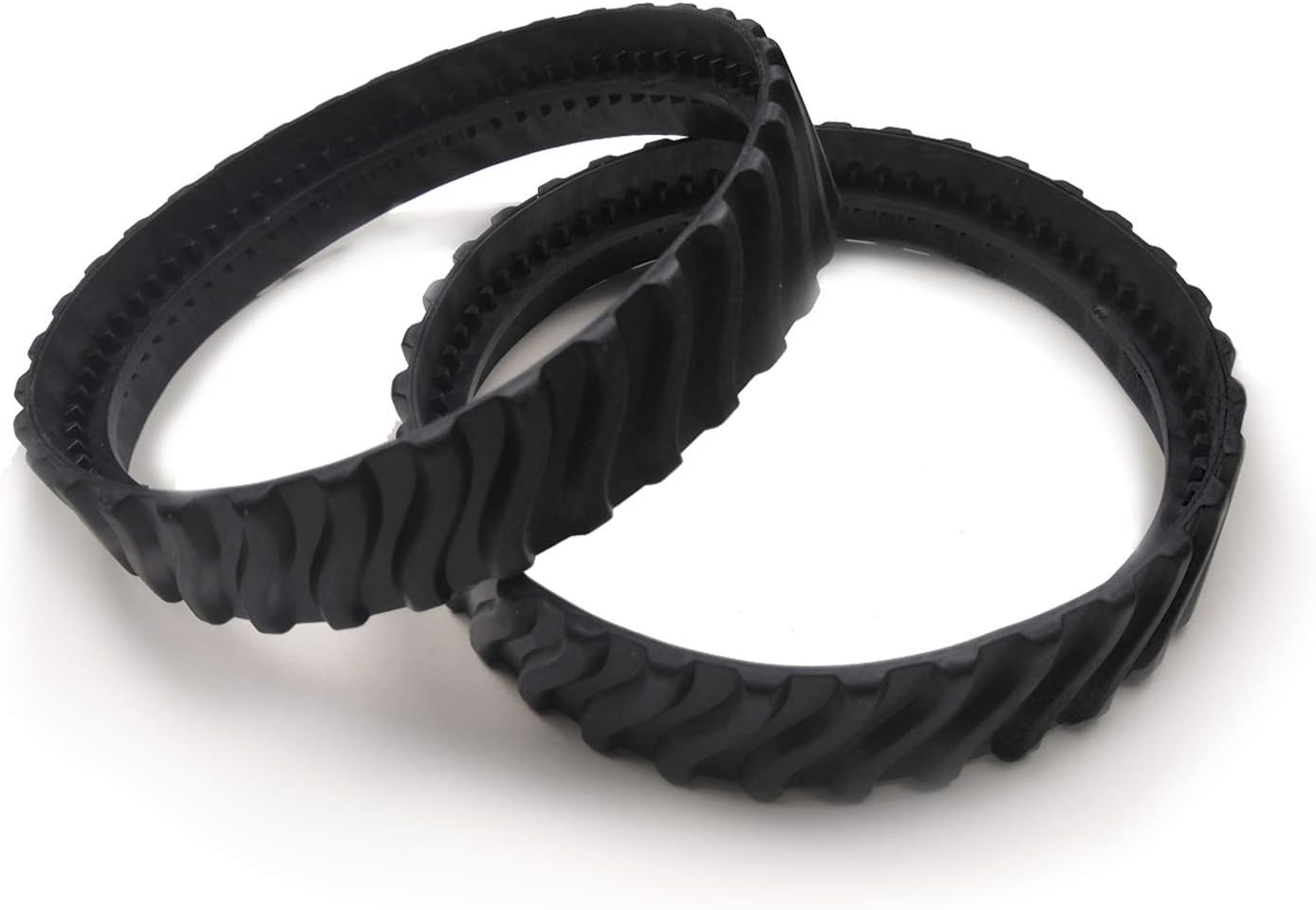 1 Pair R0526100 Precision Track Replacement | Compatible with MX8/MX6 Above Ground Pool Cleaners / Made of high quality, heavy-duty rubber - Increases part life by 50%