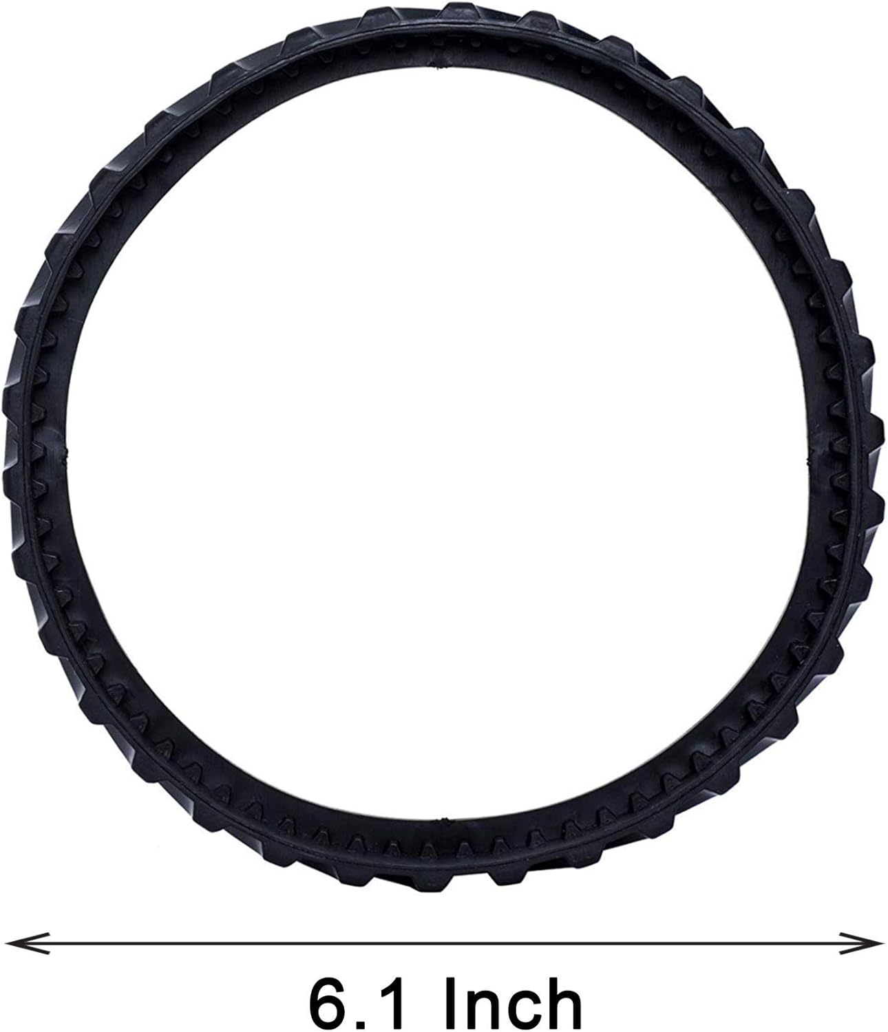 1 Pair R0526100 Precision Track Replacement | Compatible with MX8/MX6 Above Ground Pool Cleaners / Made of high quality, heavy-duty rubber - Increases part life by 50%