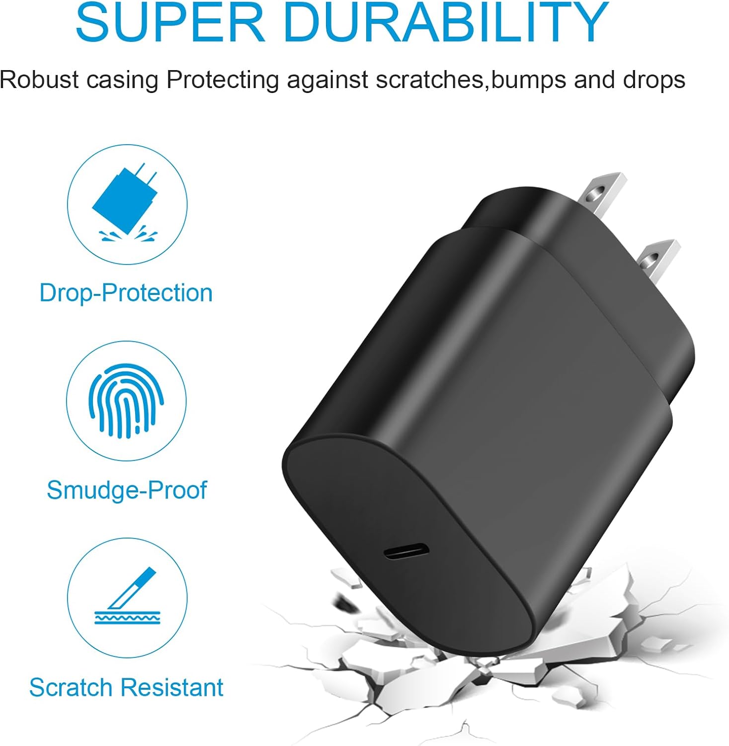 Type C Charger Fast Charging USBC Charger C Charger 25W Super Fast Wall Charger for Galaxy S24 S23 S22 S21 S21+/S21 Ultra/S20/S20 Ultra/Note 20 Ultra,A,Android Charger