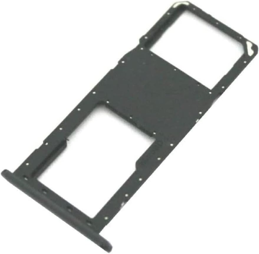 Replacement SIM Card Tray SD Card Holder for Samsung Galaxy A03s SM-A037U A037U1 S134DL - Single SIM US Version (Black)