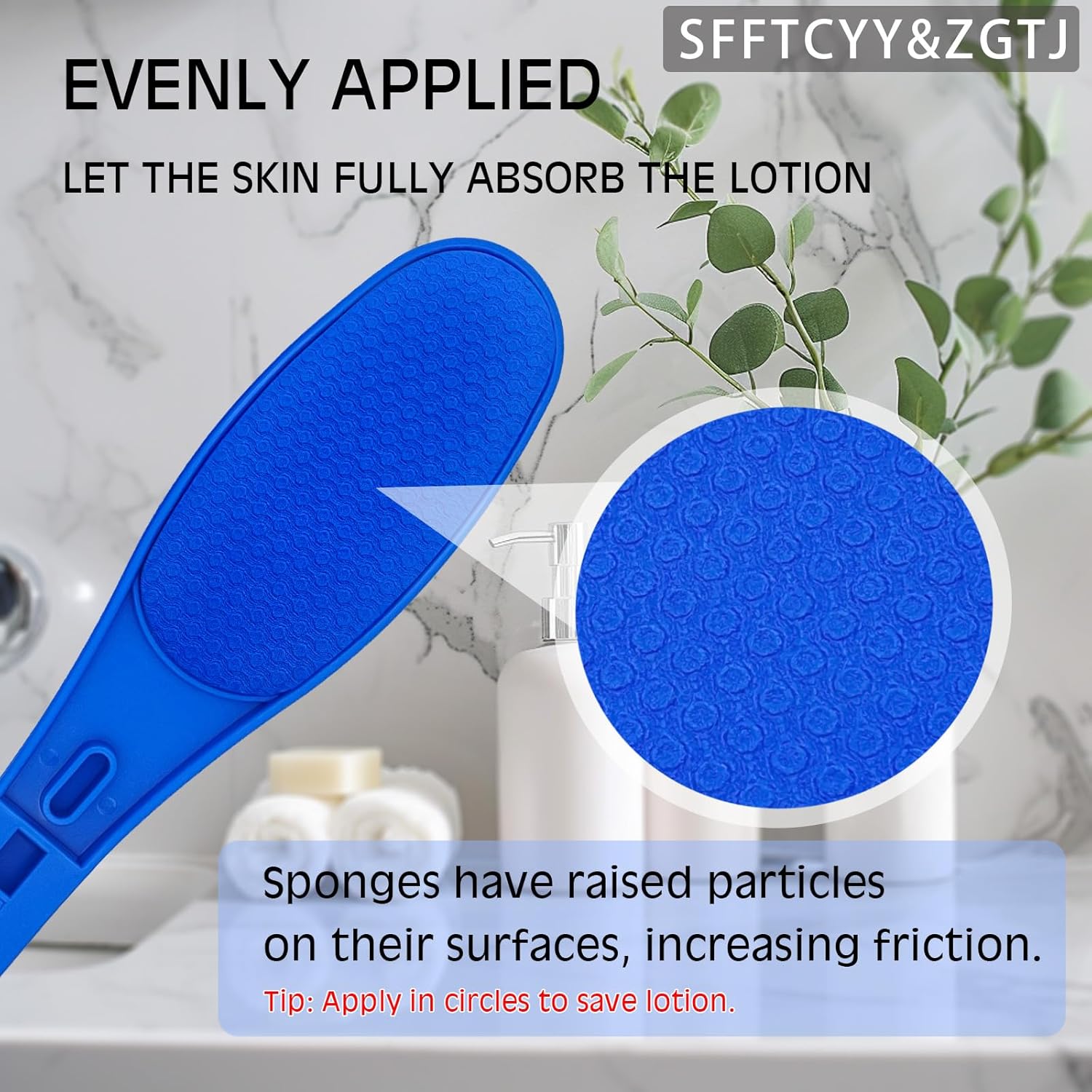 2 set lotion applicator