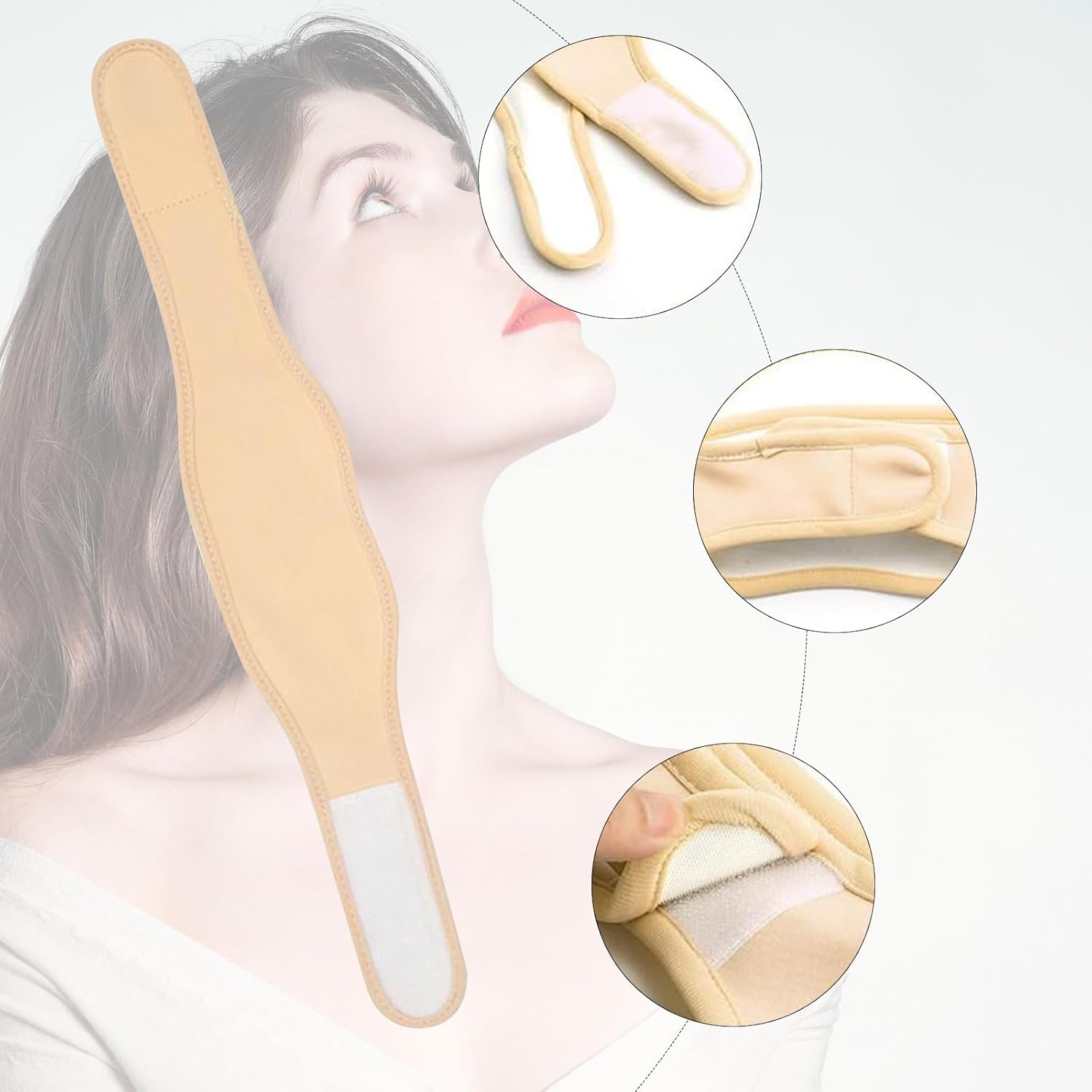 2 PCS Trach Covers for Tracheostomy, Neck Stoma Cover Breathable Dust, Tube Holder Adjustable Tracheostomy Supplies Dust, Neck Trachea Protector Adjustable Tracheostomy Supplies for Women and Men