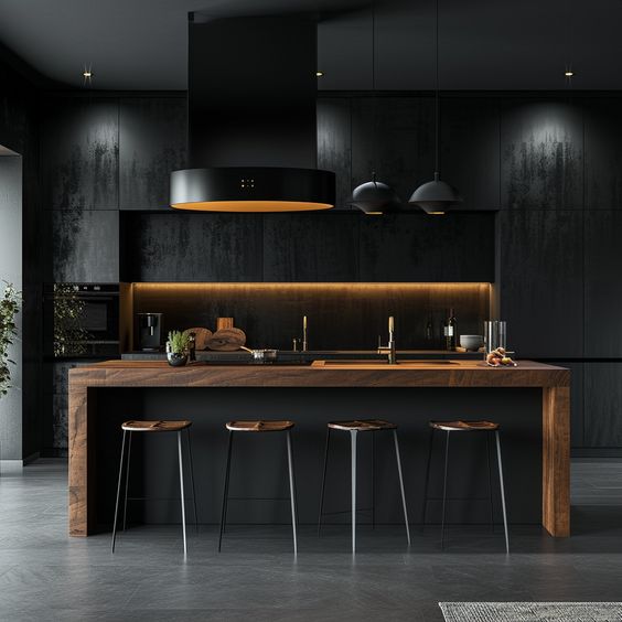 Custom Melamine Kitchen Cabinet