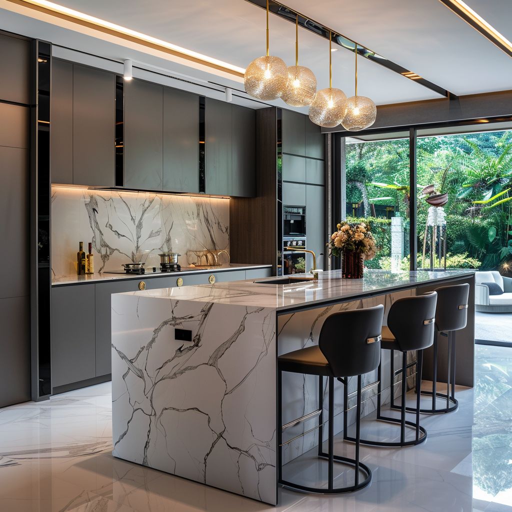 Custom Kitchen Cabinet