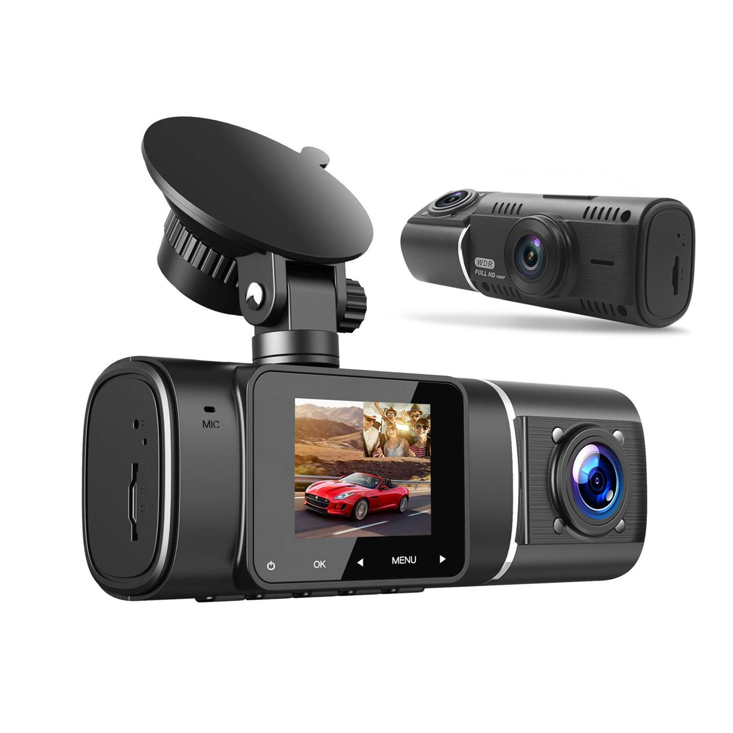 1080P 3-CH 2.4" LED Night DVR