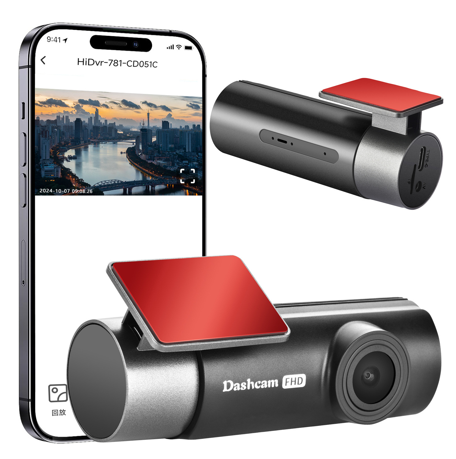 1080P WiFi Dash Camera