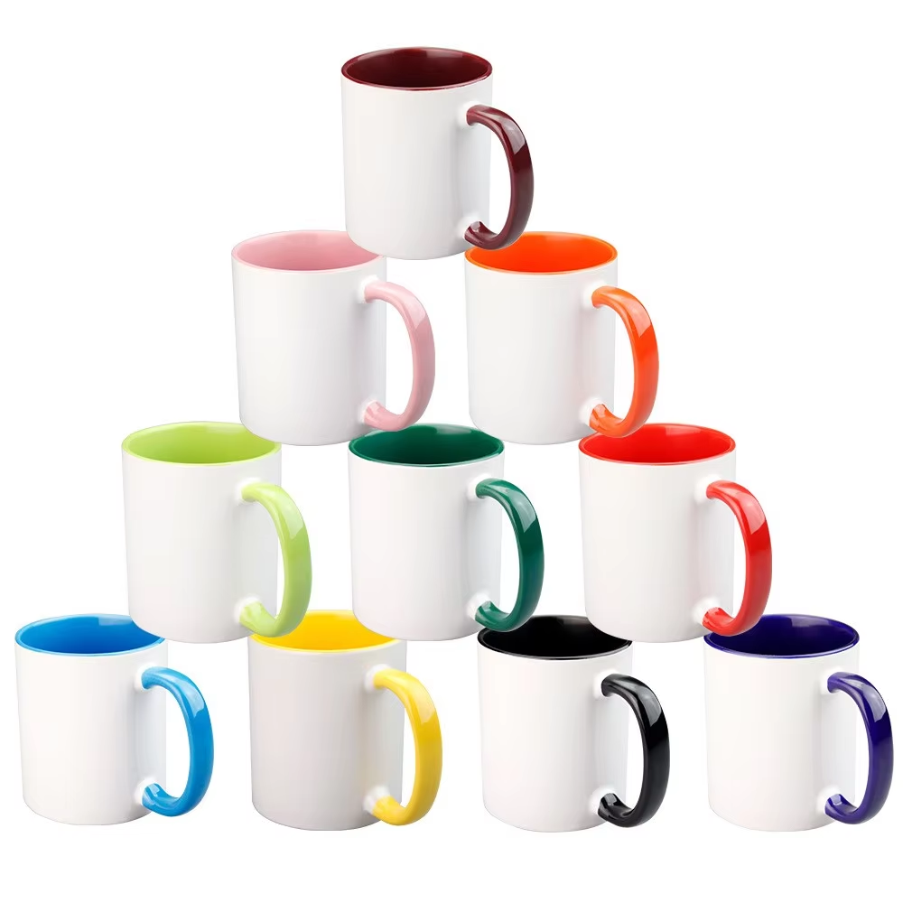 11Oz Sublimation Blanks Colored Inner Mug