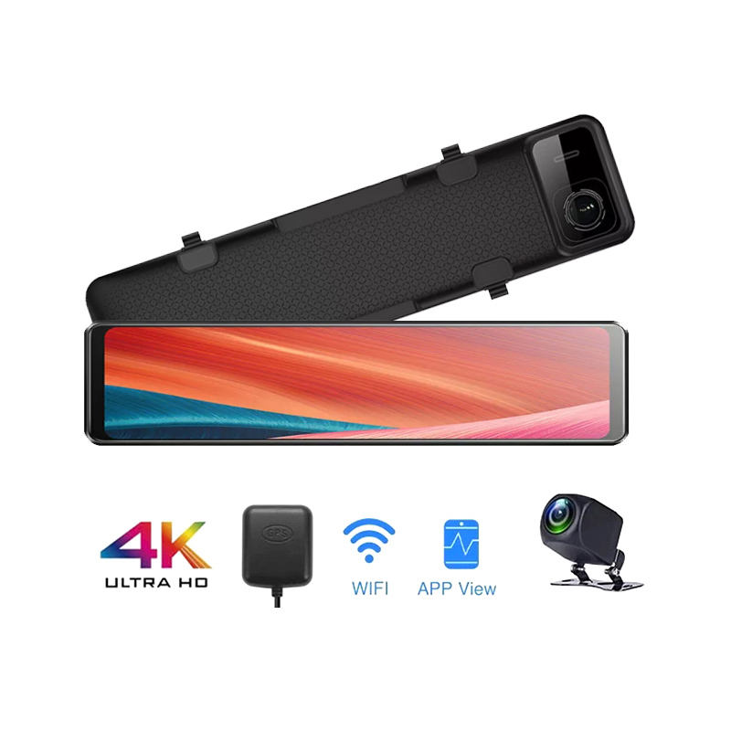 12" IPS 4K Sony IMX415 Mirror DVR