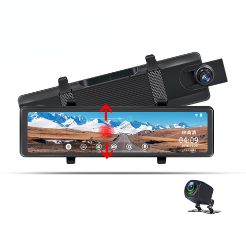 12" IPS Touch WiFi GPS 4K Mirror DVR