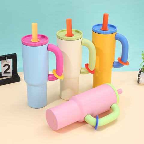 2 40oz Double Wall Stainless Steel Travel Mug