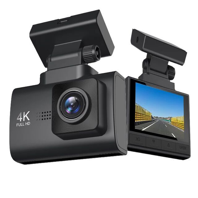 2.45" 4K Dual WiFi GPS Mini DVR