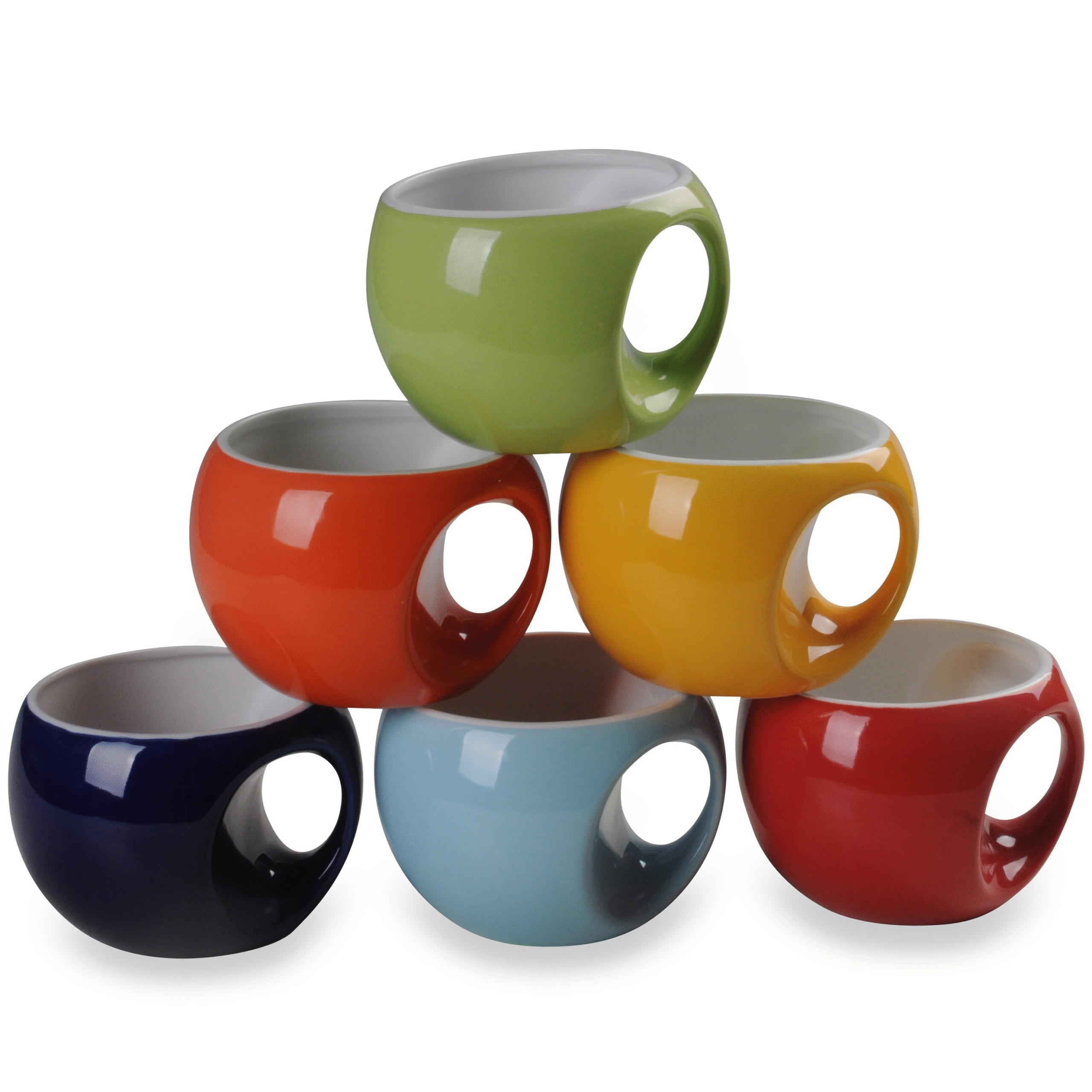 200ml Ceramic Tea Mug with Gold Glazed Round Soup Mug