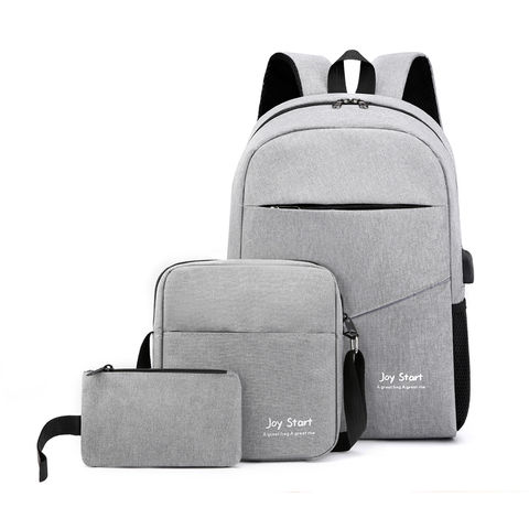 USB Charging Backpack Set