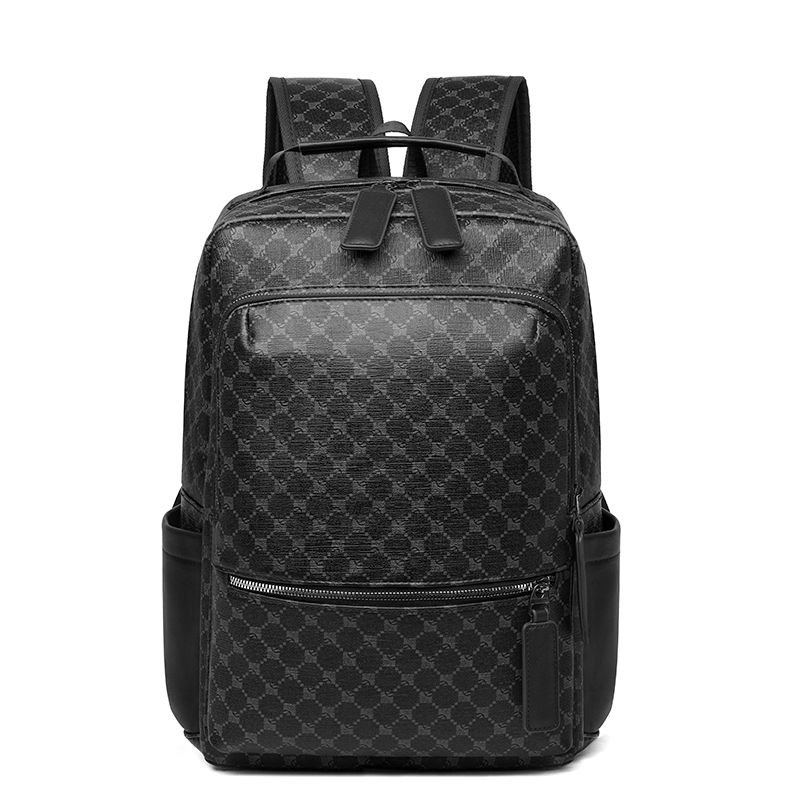 PU Geometry Business Backpack