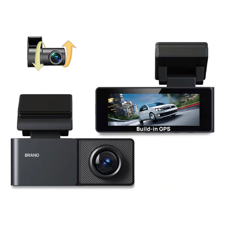 3.2" 4K+1080P WiFi GPS Mirror DVR