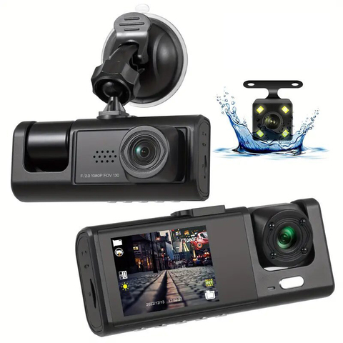 Triple 1080P Mini Car DVR